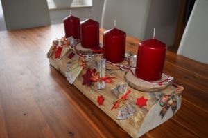Adventskranz Holz